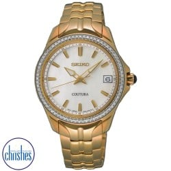 SUR592P Seiko Quartz Gold Analogue Watch