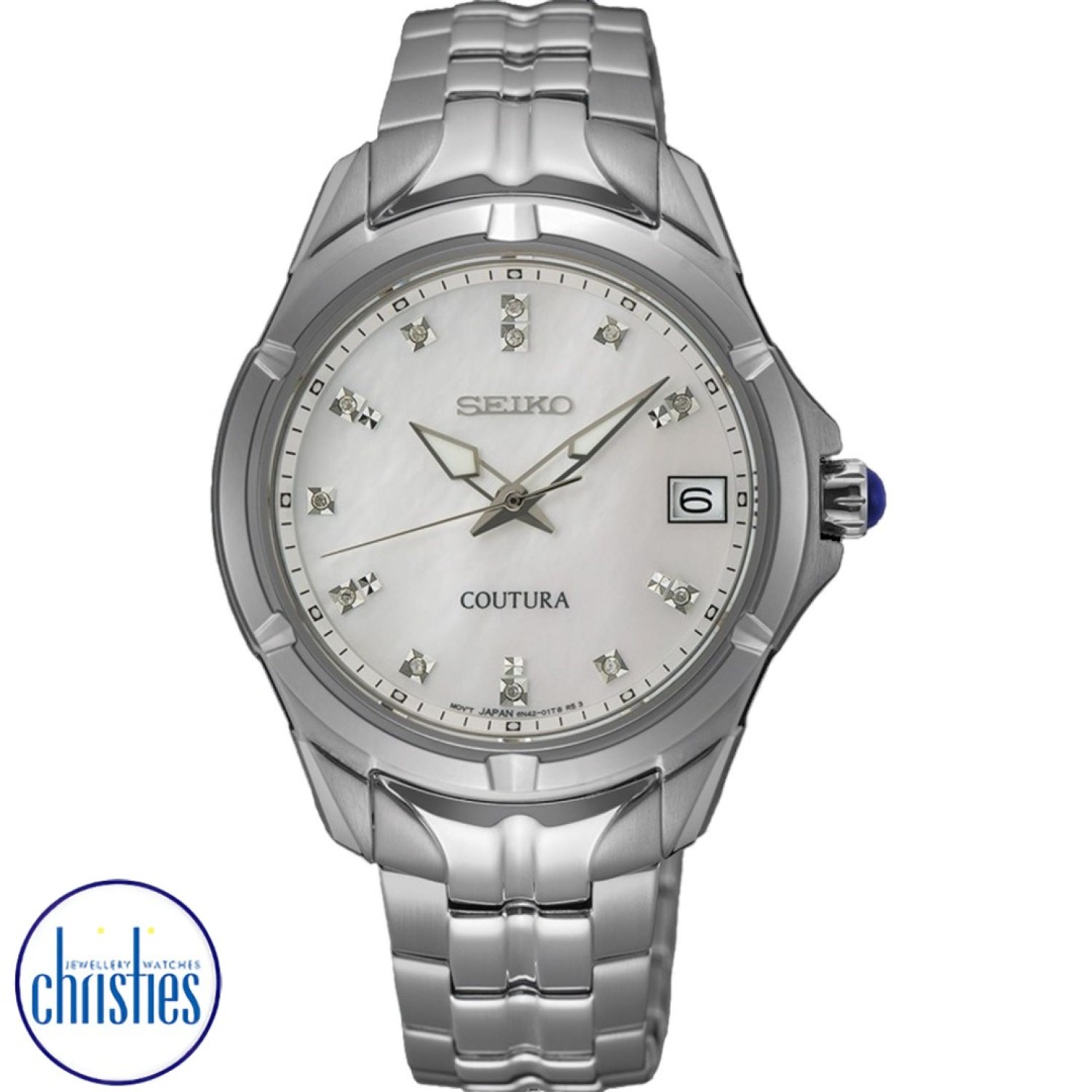Christies Jewellery - SUR593 Seiko Quartz Analogue Watch Watches Auckland NZ SUR593 Seiko Quartz Analogue Watch SUR593P Seiko Watches NZ | Seiko's commitment to craftsmanship ensures that each watch is made with precision and attention to detail.