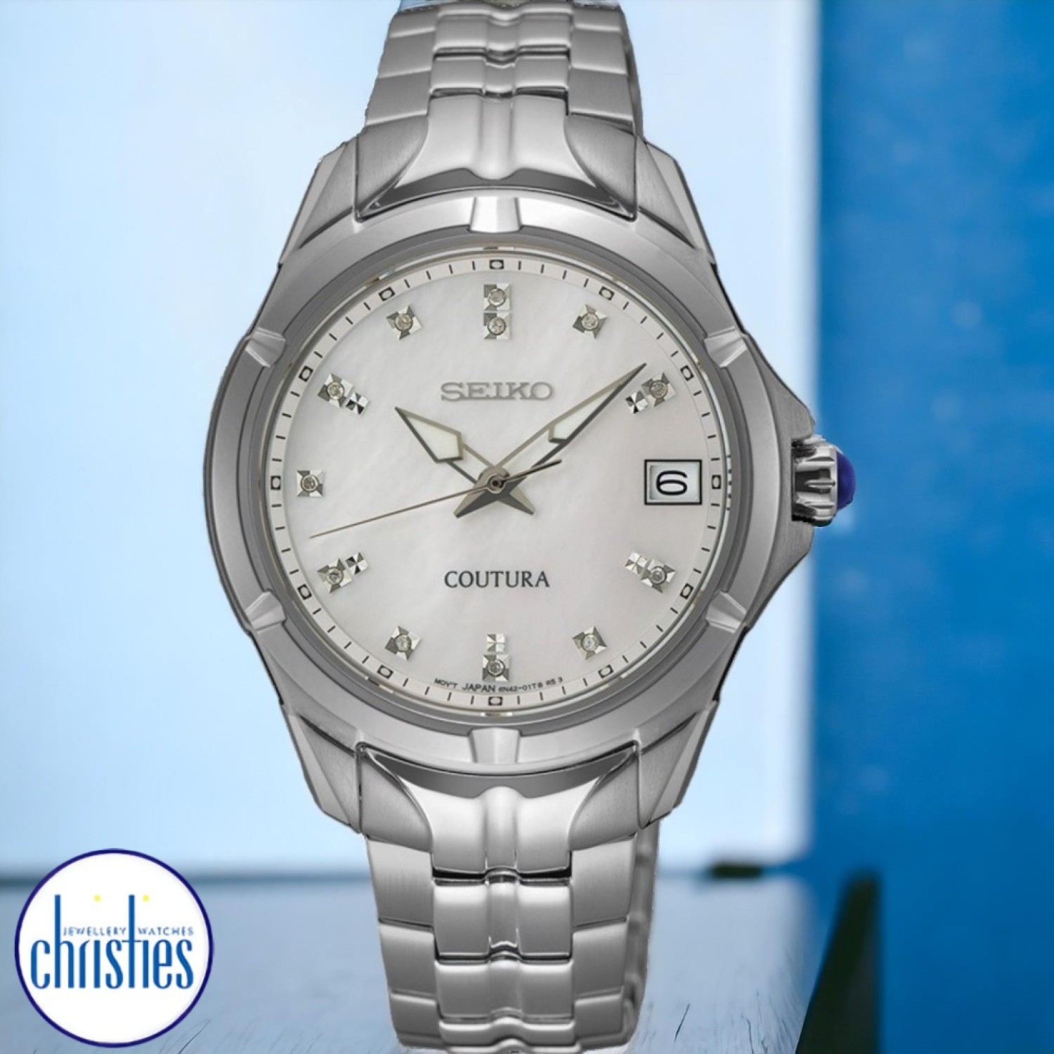 Christies Jewellery - SUR593 Seiko Quartz Analogue Watch Watches Auckland NZ SUR593 Seiko Quartz Analogue Watch SUR593P Seiko Watches NZ | Seiko's commitment to craftsmanship ensures that each watch is made with precision and attention to detail.