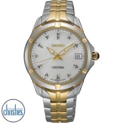 SUR594 Seiko Quartz 2-Tone Ladies Analogue Watch