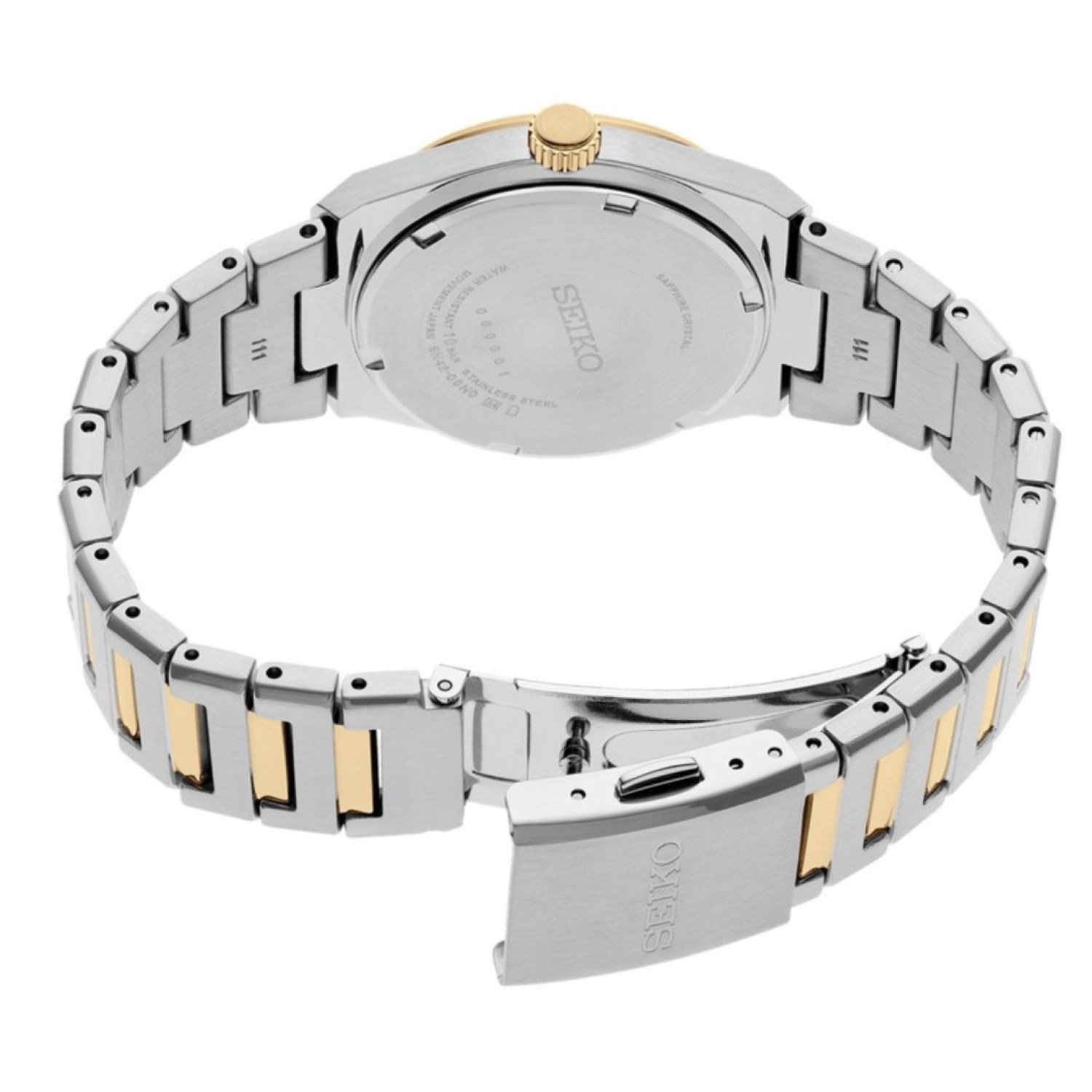 SUR604P Seiko Ladies Bi-Tone Watch – Diamond Accents – Seiko Watches NZ SUR604P Seiko Ladies Bi-Tone Watch – Diamond Accents by Seiko Watches