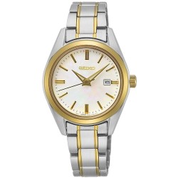 SUR636P Seiko Ladies Quartz Watch – Gold-Tone Detail & Sapphire Glass