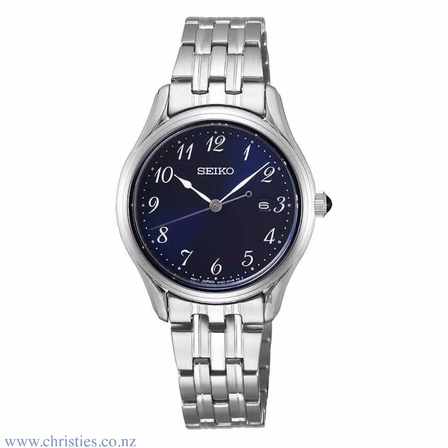 SUR641P SEIKO Ladies Quartz Watch. Ladies Seiko SUR641P watch with Blue Dial and stainless steel case and bracelet   Humm -Buy Little things up to $1000 and choose 10 weekly or 5 fortnightly payments with no interest. Late payment fee of $10 wi @christies