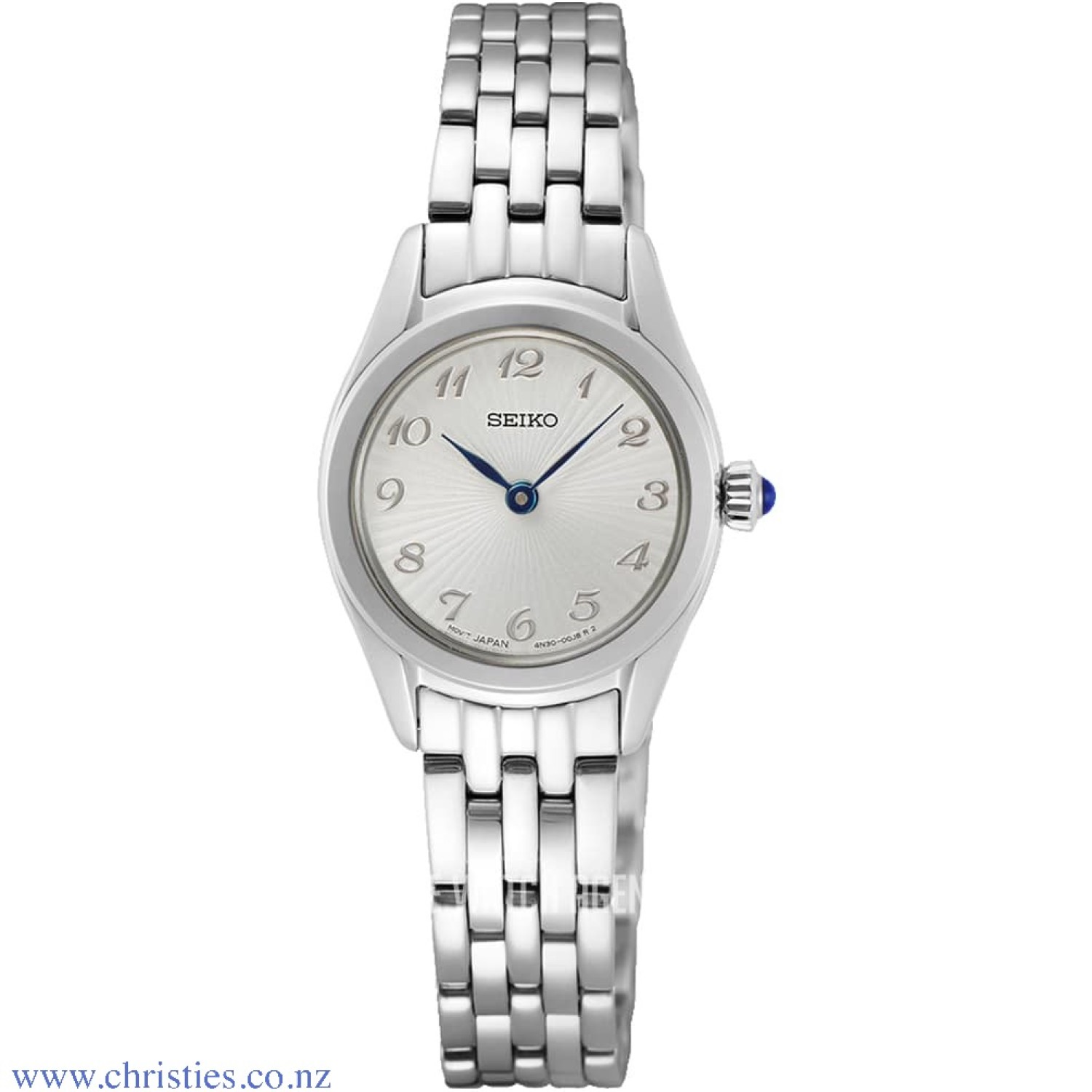 SWR057P Seiko Ladies Quartz Watch SWR057P1 Afterpay seikoNZ SWR057P Seiko Ladies Quartz Watch. Using the Seiko Quartz 8T67 movement, the Seiko chronograph SSB267P1 features in full stainless steel with Hardlex glass and a case size of 44.9mm and thickness of 12.1mm. This watch has a water resistance rating of 10 G
