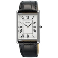 SWR103P Seiko Classic Roman Dial Leather Strap Watch
