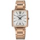 SWR112P Seiko Ladies Analogue Square Watch – Timeless Elegance in Rose Gold SWR112P Seiko Ladies Analogue Square Watch – Rose gold-tone stainless steel case, white dial with Roman numerals, and a sleek stainless-steel bracelet for timeless elegance.