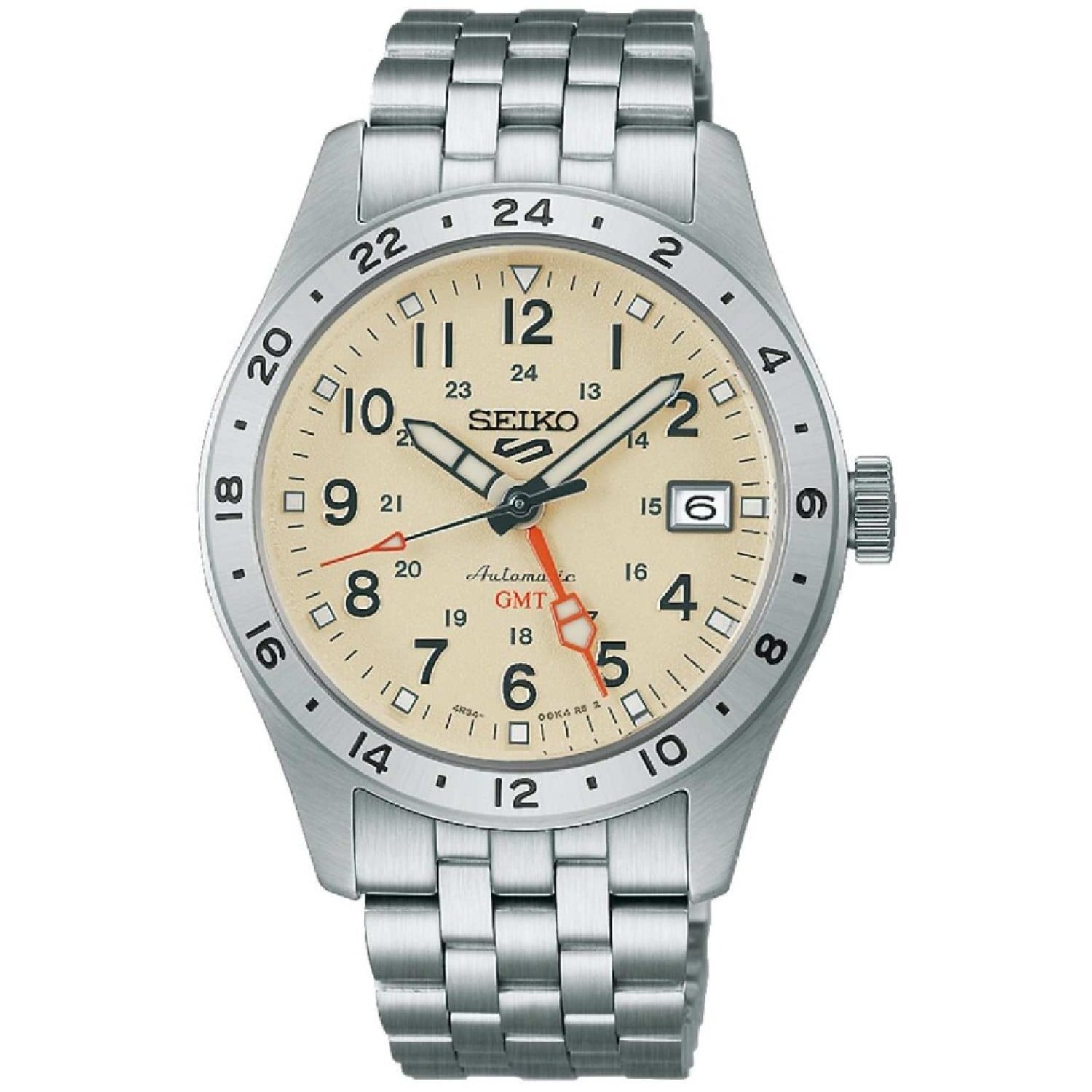 Seiko 5 Sports HDB002K HDB002K1 GMT Field — Christies NZ Seiko 5 Sports GMT Field Series HDB002K / HDB002 Watch