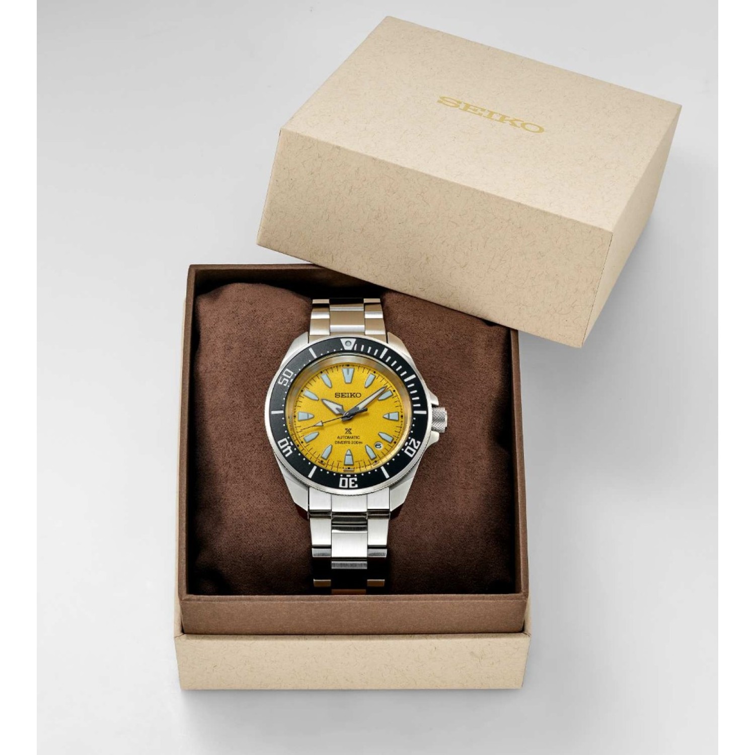 HBB003K Seiko Prospex King Samurai Asia Limited Edition Watch Seiko Prospex King Samurai HBB003K Asia Limited Edition Yellow Dial Watch