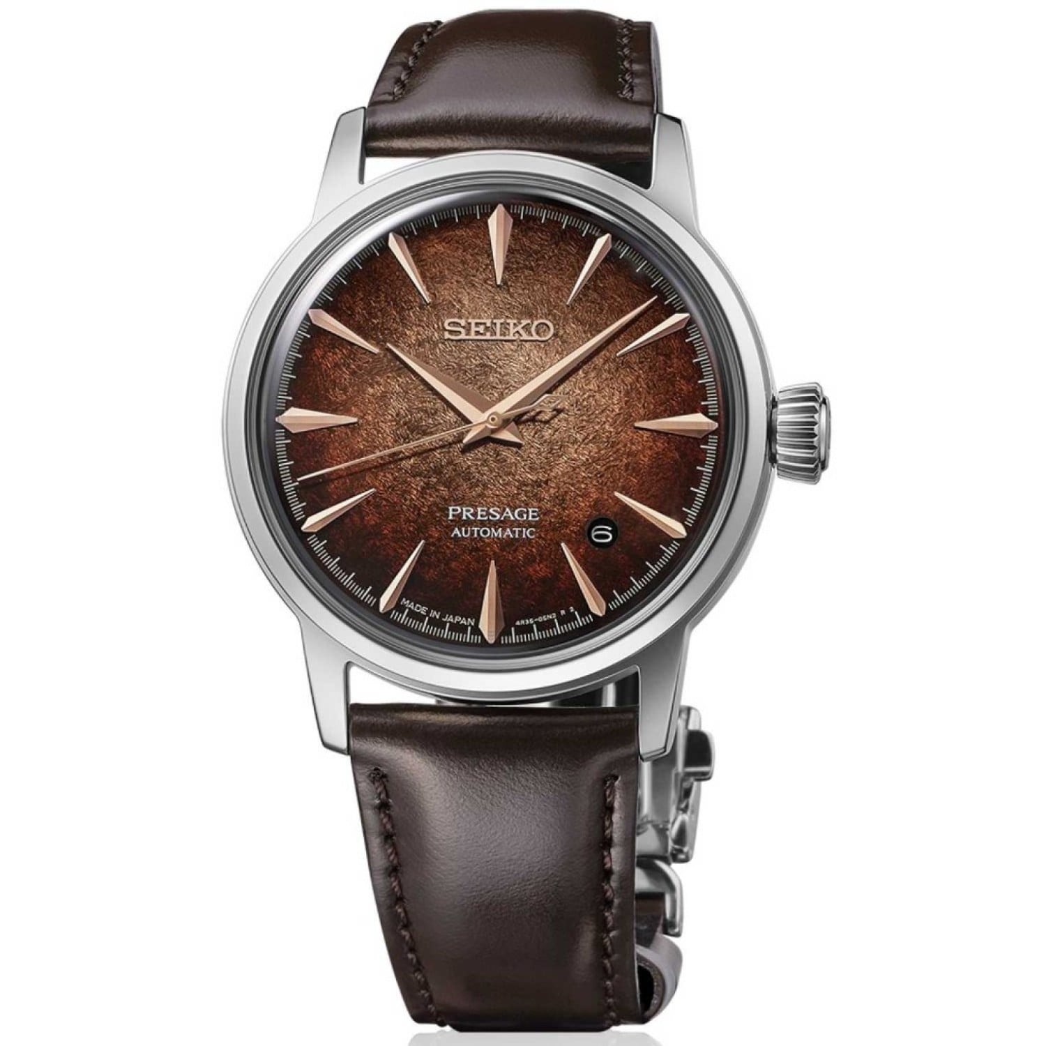 Seiko Presage Cocktail Time HCB003J / HCB003 Whiskey Mist Watch
