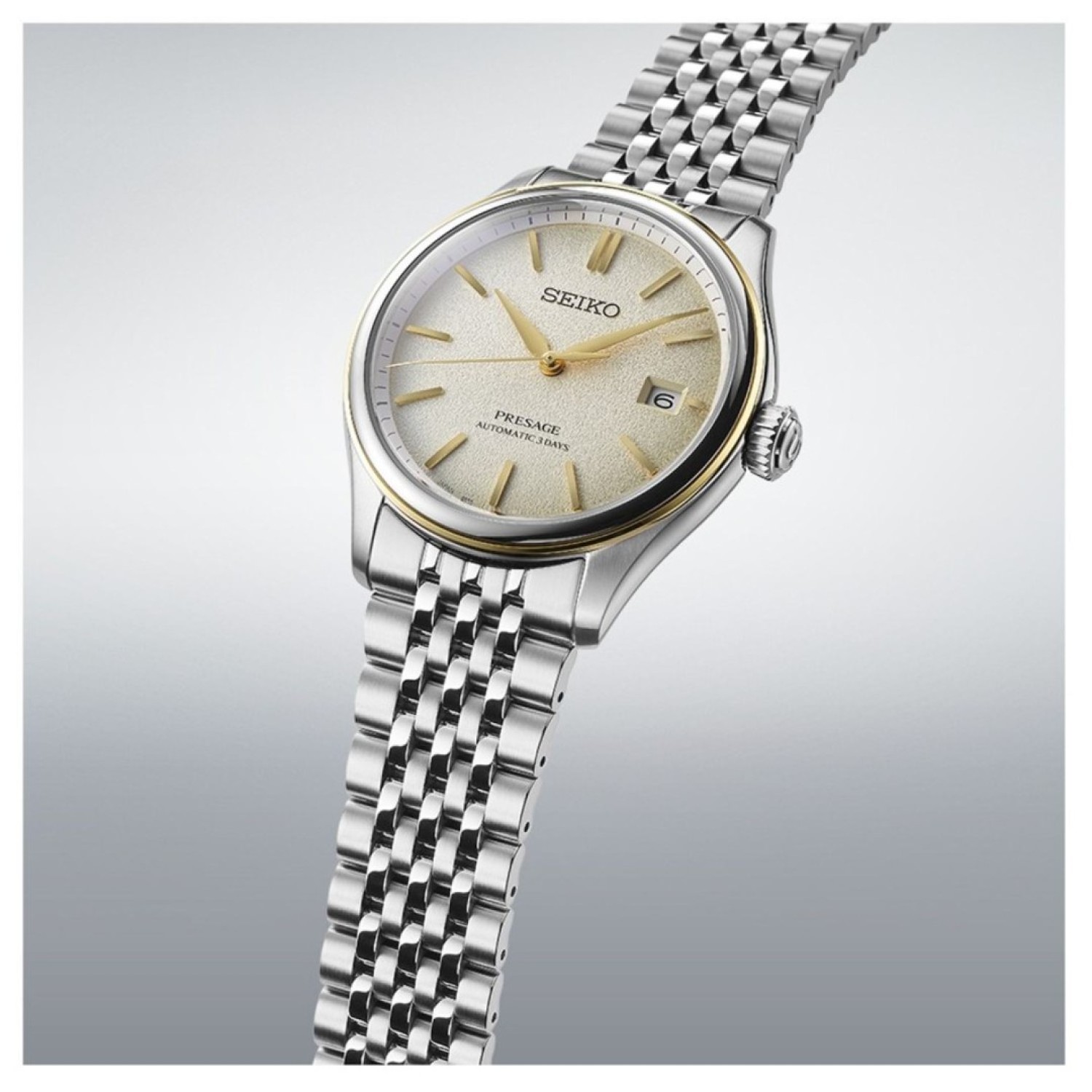 SPB478J Seiko Presage Classic Automatic Watch – Seiko Watches NZ SPB478J Seiko Presage Classic Automatic Watch by Seiko Watches NZ | Cream dial and gold colour markings