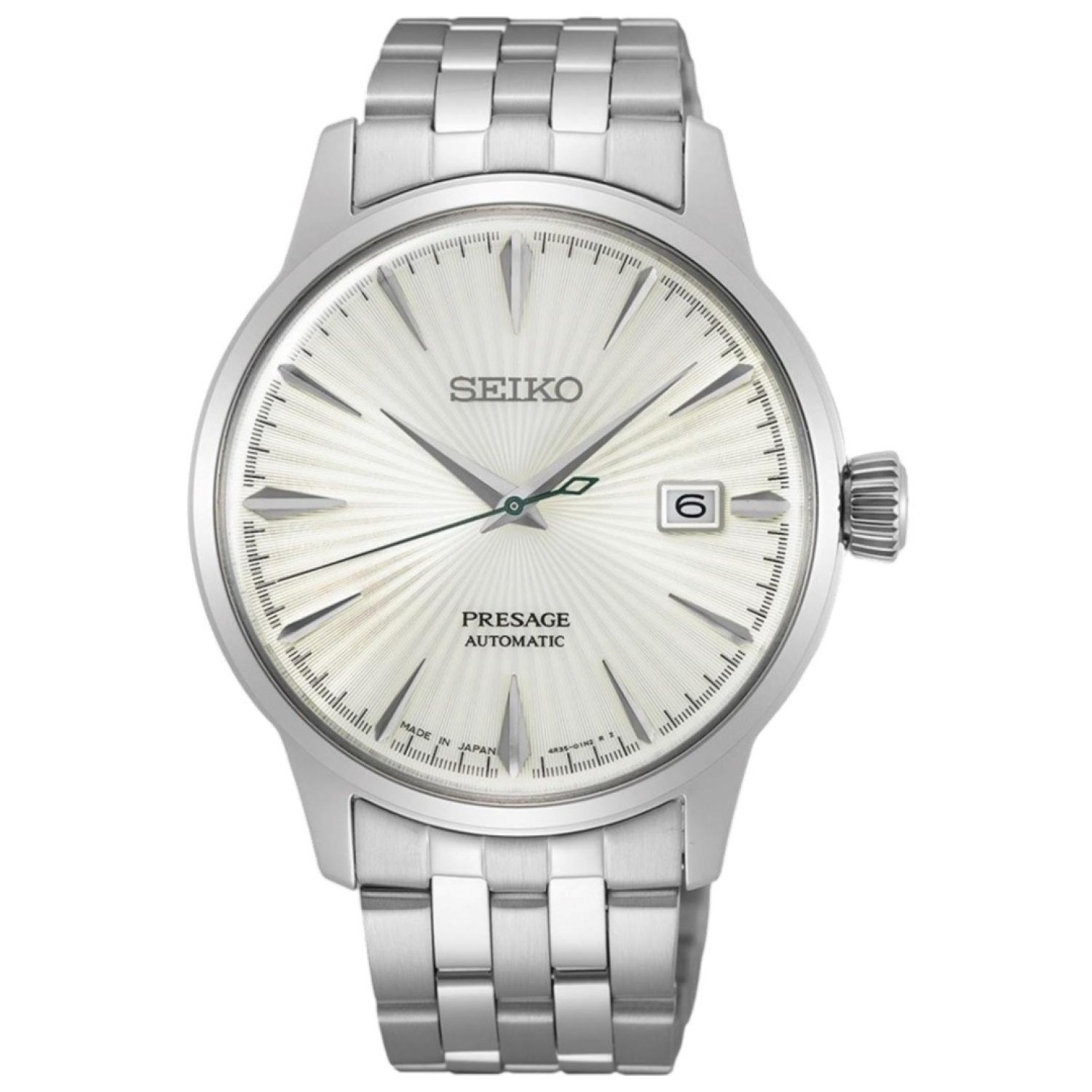 SRPG23J Seiko Presage Automatic Mens Cocktail Time Watch SRPG23J Afterpay SRPG23J Seiko Presage Automatic Mens Cocktail Time Watch. Seiko Presage Automatic Mens Cocktail Time Watch Inspired by the bar for you Afterpay - Split your purchase into 4 instalments - Pay for your purchase over 4 instalments, due every two weeks. You’l
