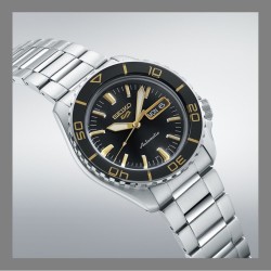 SRPK99K Seiko 5 Sports Black Dial Watch SRPK99K Seiko 5 Sports Black Dial Watch
