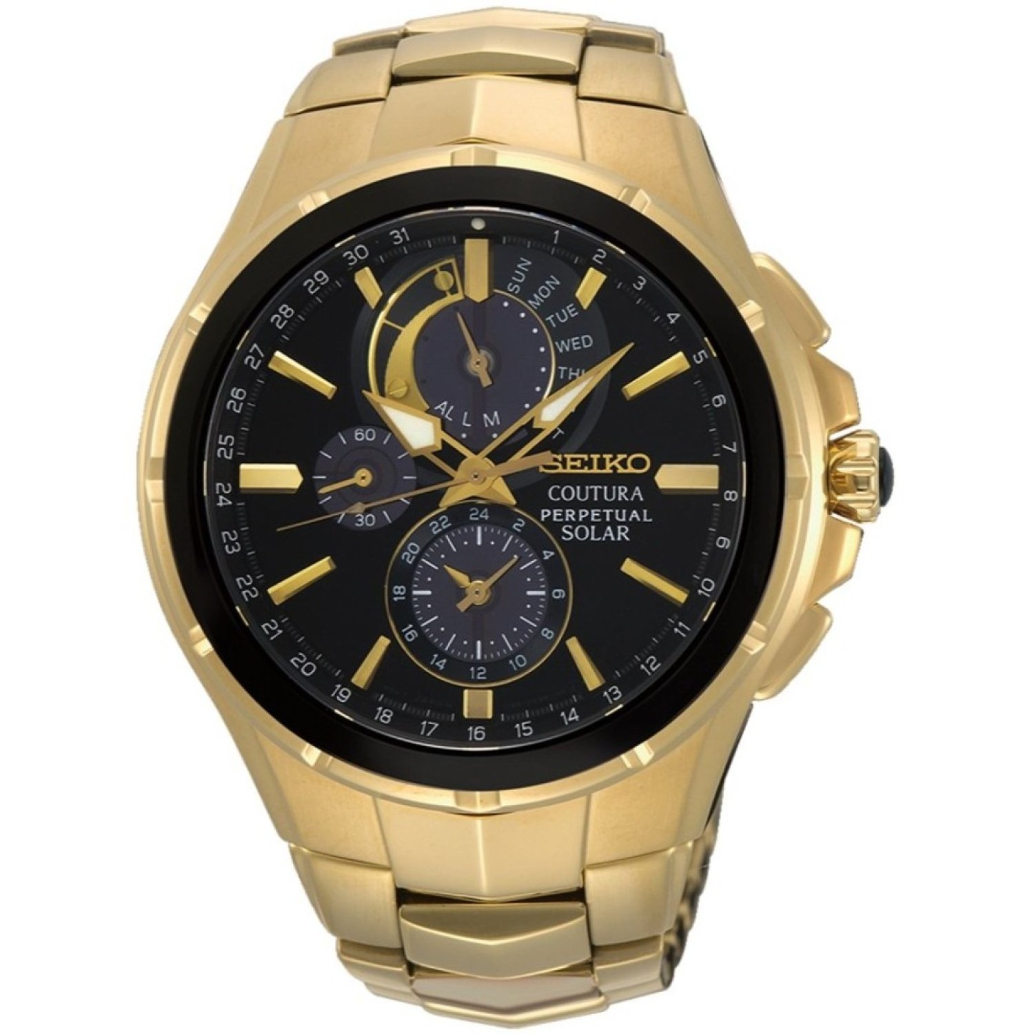SSC700P‑9 Seiko Coutura Perpetual Solar Chronograph – Gold‑Tone Men’s Watch – Seiko Watches NZ SSC700P‑9 Seiko Coutura Perpetual Solar Chronograph – Gold‑Tone Men’s Watch by Seiko Watches