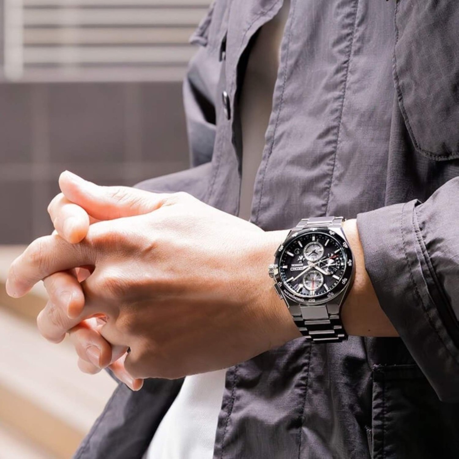 Christies Jewellery - SSH155J Seiko Astron GPS Dual Time Chronograph Watches Auckland NZ SSH155J Seiko Astron GPS Dual Time Chronograph SSH155J1 Seiko Watches NZ | Seiko's commitment to craftsmanship ensures that each watch is made with precision and attention to detail.