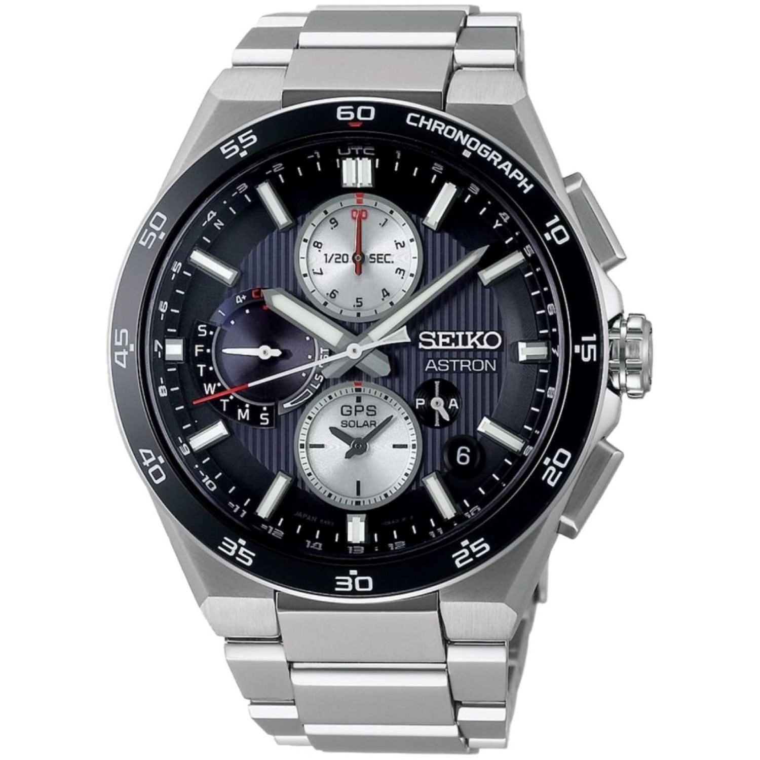 Christies Jewellery - SSH151J Seiko Astron GPS Dual Time Chronograph Watches Auckland NZ SSH151J Seiko Astron GPS Dual Time Chronograph SSH151J1 Seiko Watches NZ | Seiko's commitment to craftsmanship ensures that each watch is made with precision and attention to detail.
