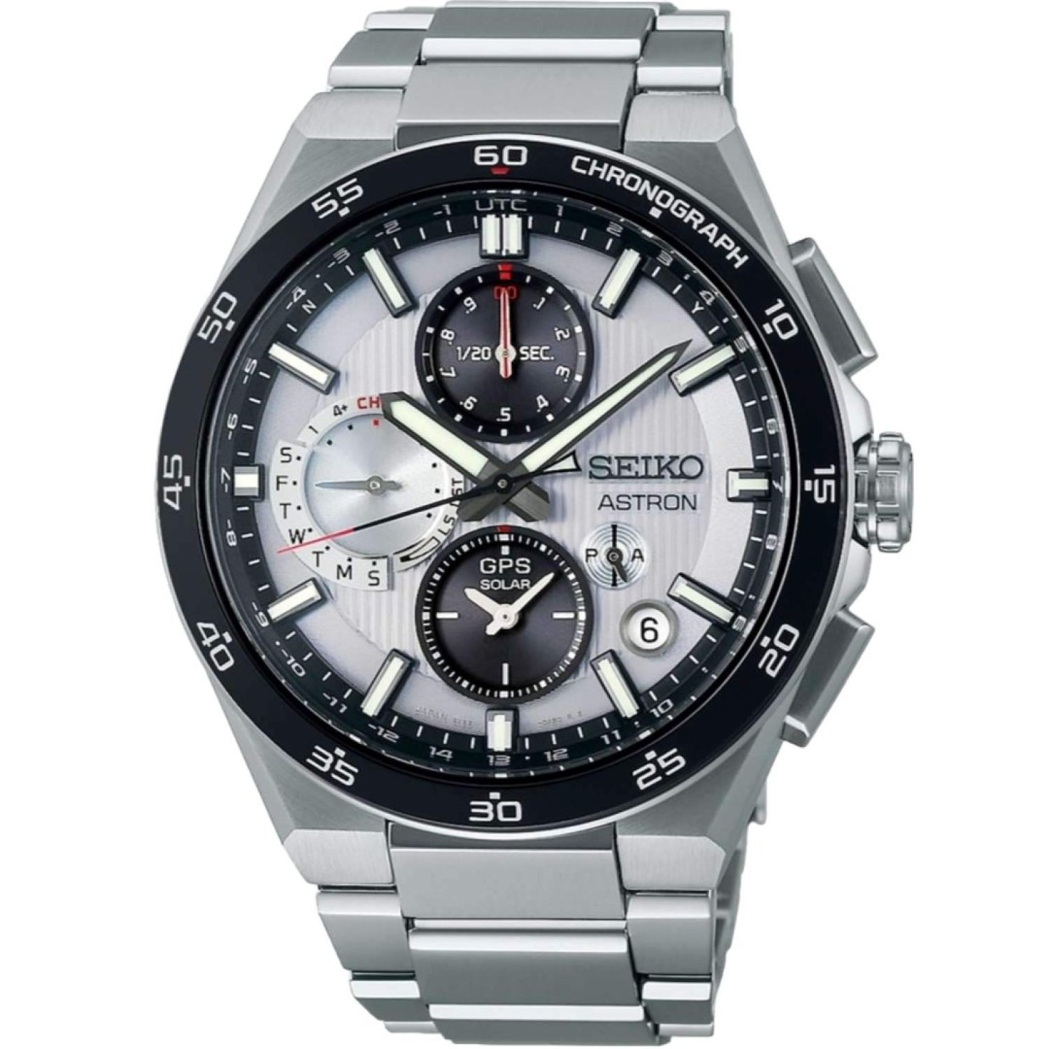 Christies Jewellery - SSH151J Seiko Astron GPS Dual Time Chronograph Watches Auckland NZ SSH151J Seiko Astron GPS Dual Time Chronograph SSH151J1 Seiko Watches NZ | Seiko's commitment to craftsmanship ensures that each watch is made with precision and attention to detail.
