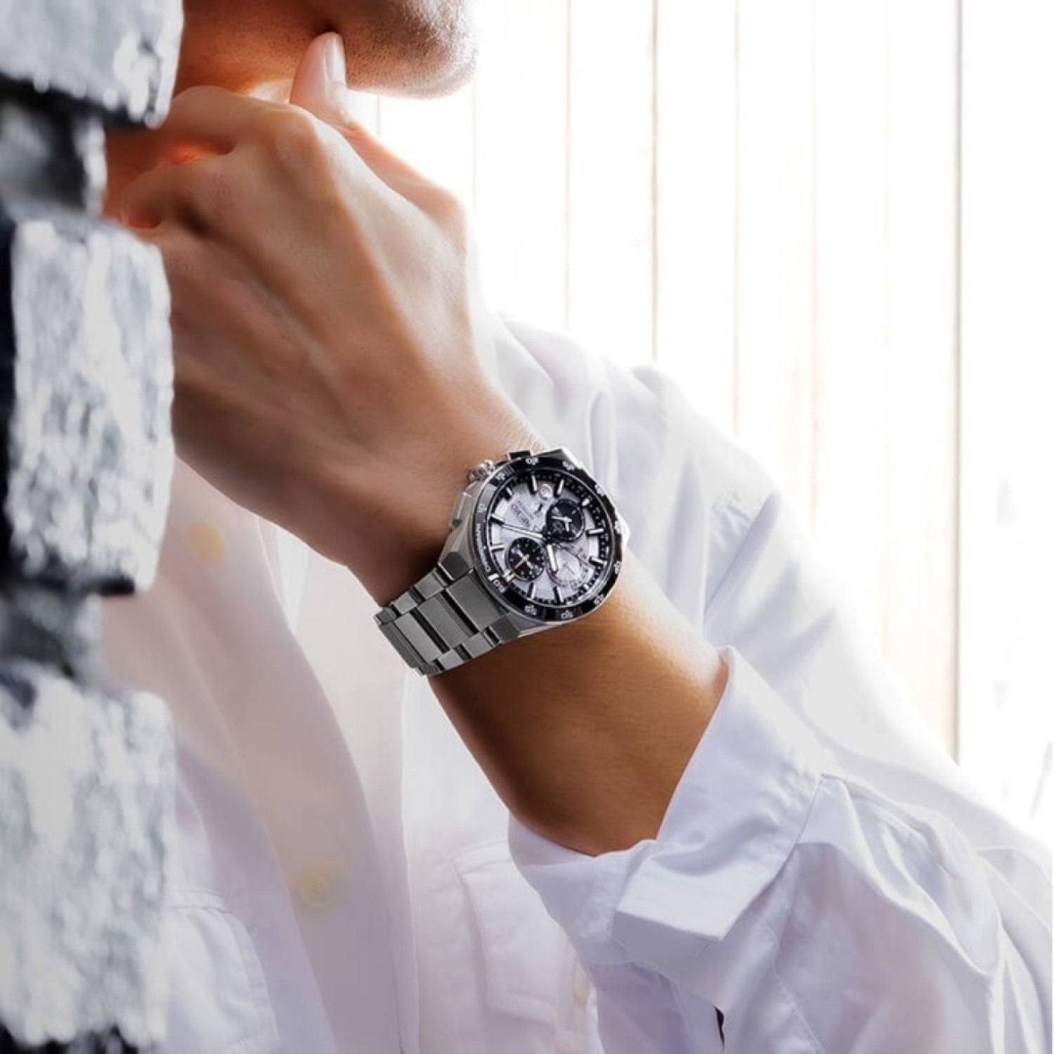 Christies Jewellery - SSH151J Seiko Astron GPS Dual Time Chronograph Watches Auckland NZ SSH151J Seiko Astron GPS Dual Time Chronograph SSH151J1 Seiko Watches NZ | Seiko's commitment to craftsmanship ensures that each watch is made with precision and attention to detail.
