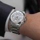 SSH159J Seiko Astron GPS Dual Time Chronograph – Seiko Watches NZ SSH159J Seiko Astron GPS Dual Time Chronograph | The white colour watch dial showcases multiple sub-dials, including a 1/20 second chronograph, a day indicator, and a GPS solar power indicator. It features silver hour markers, hands, and a date window at