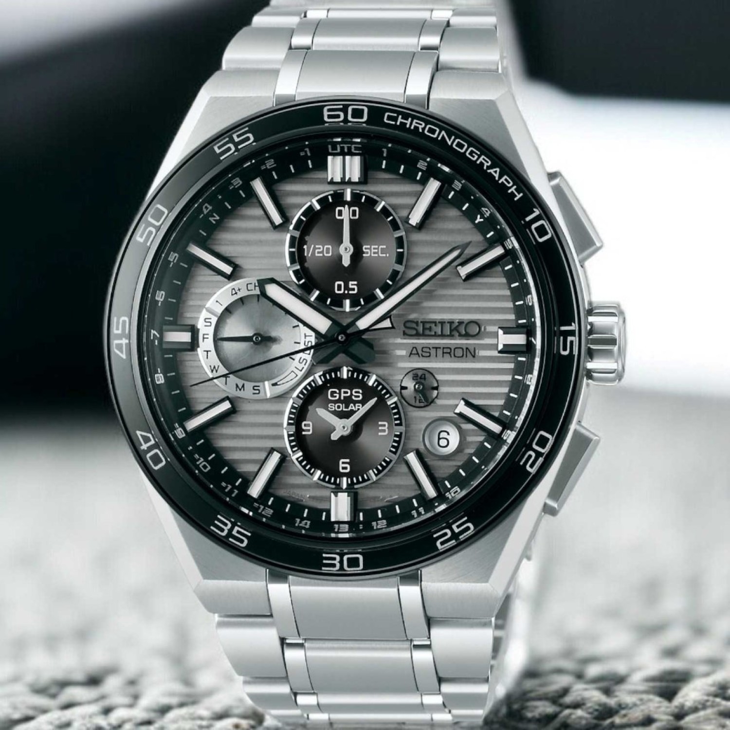 SSH177J Seiko Astron GPS Dual Time Chronograph – Seiko Watches NZ | Titanium Case, Silvery Grey Dial SSH177J Seiko Astron GPS Dual Time Chronograph with Titanium Case and Silvery Grey Dial – Seiko Watches NZ