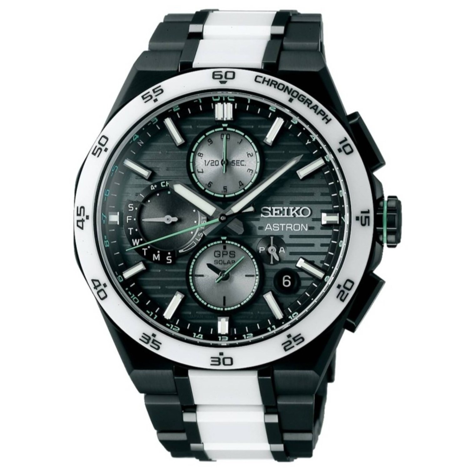 SSH185J Seiko Astron GPS Solar Watch | Titanium & Ceramic | Limited Edition – Christies NZ SSH185J Seiko Astron GPS Solar Chronograph – Titanium & Ceramic Limited Edition Watch