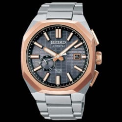 SSJ014J1 Seiko Astron 2 Tone Titanium Luxury Watch