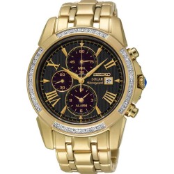  SSC314P-9 Seiko Le Grand Solar Chronograph Alarm Watch