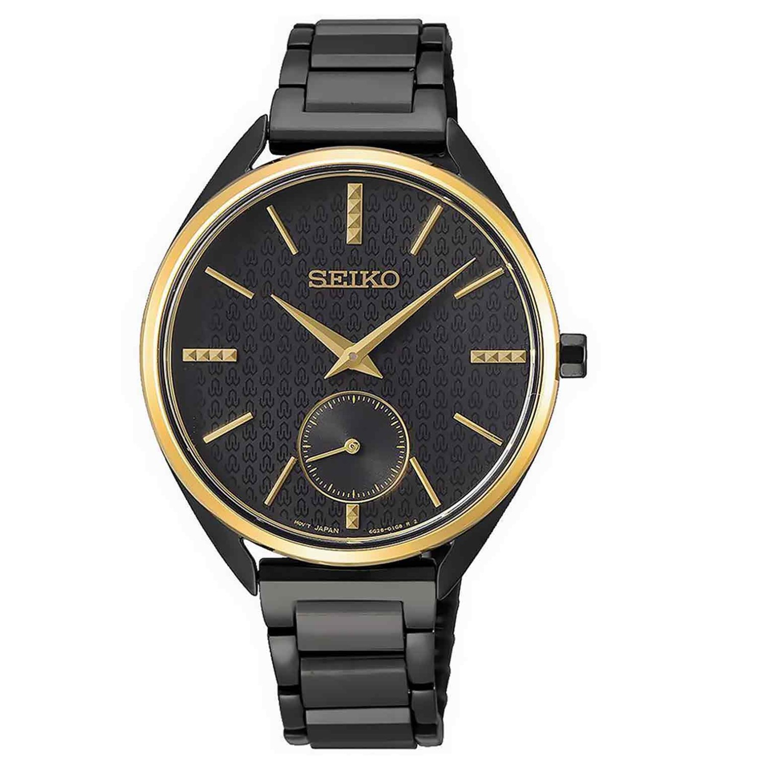 SRKZ49P SEIKO 50TH Anniversary Special Edition Black Dial Black Watch. The SEIKO SRKZ49P was made to celebrate the 50th anniversary of the worlds first quartz watch, the Seiko Astron from 1969. This special edition watch features a specially engraved case