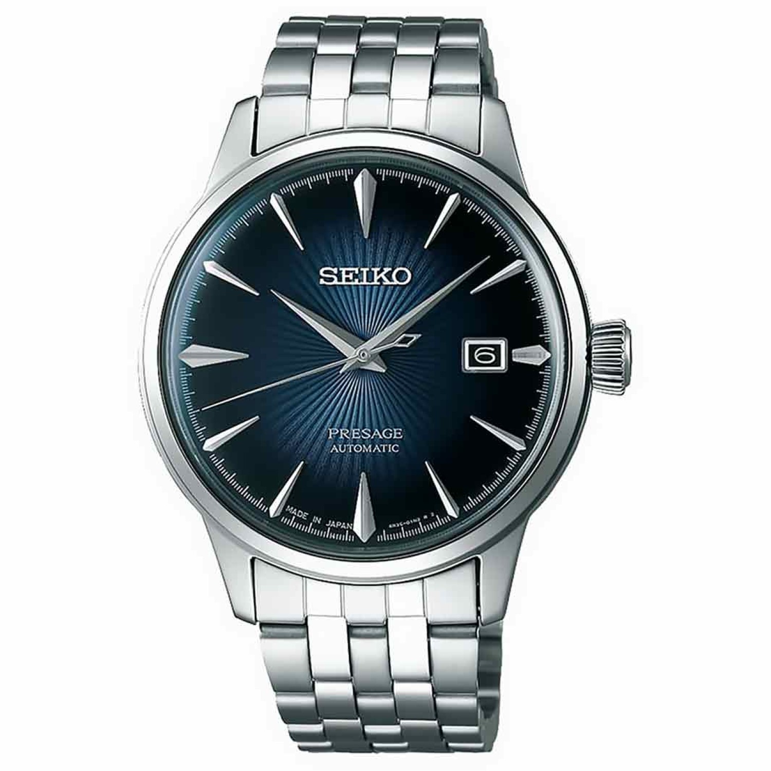 SRPB41J SEIKO Mens Presage Automatic Watch. This Seiko Presage Automatic SRPB41J mens watch is powered by the movement of the wearer - never change a battery   3 Months No Payments and Interest for Q Card holders LAYBUY - Pay it easy, in 6 @christies.onli