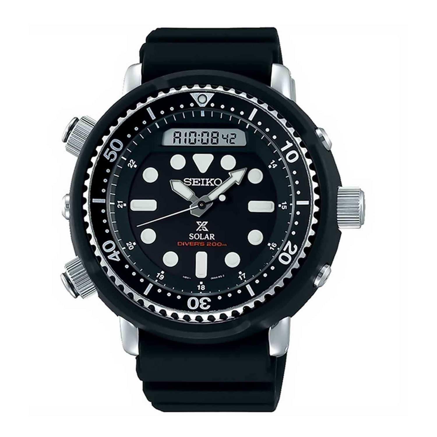 SNJ025P SEIKO Gents Prospex Solar Alarm Chronograph Duo Diver's Watch SNJ025P - NZ SNJ025P SEIKO Gents Prospex Solar Alarm Chronograph Duo Divers Watch. Limited edition - 1 left LAYBUY - Pay it easy, in 6 weekly payments and have it now. Only pay the price of your purchase, when you pay your instalments on time. A late fee may be a