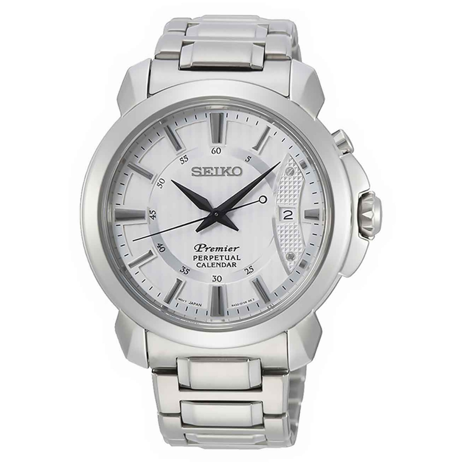 SNQ155P SEIKO Premier Perpetual Calendar Watch.   3 Months No Payments and Interest for Q Card holders LAYBUY - Pay it easy, in 6 weekly payments and have it now. Only pay the price of your purchase, when you pay your instalments on time. A late fee may @