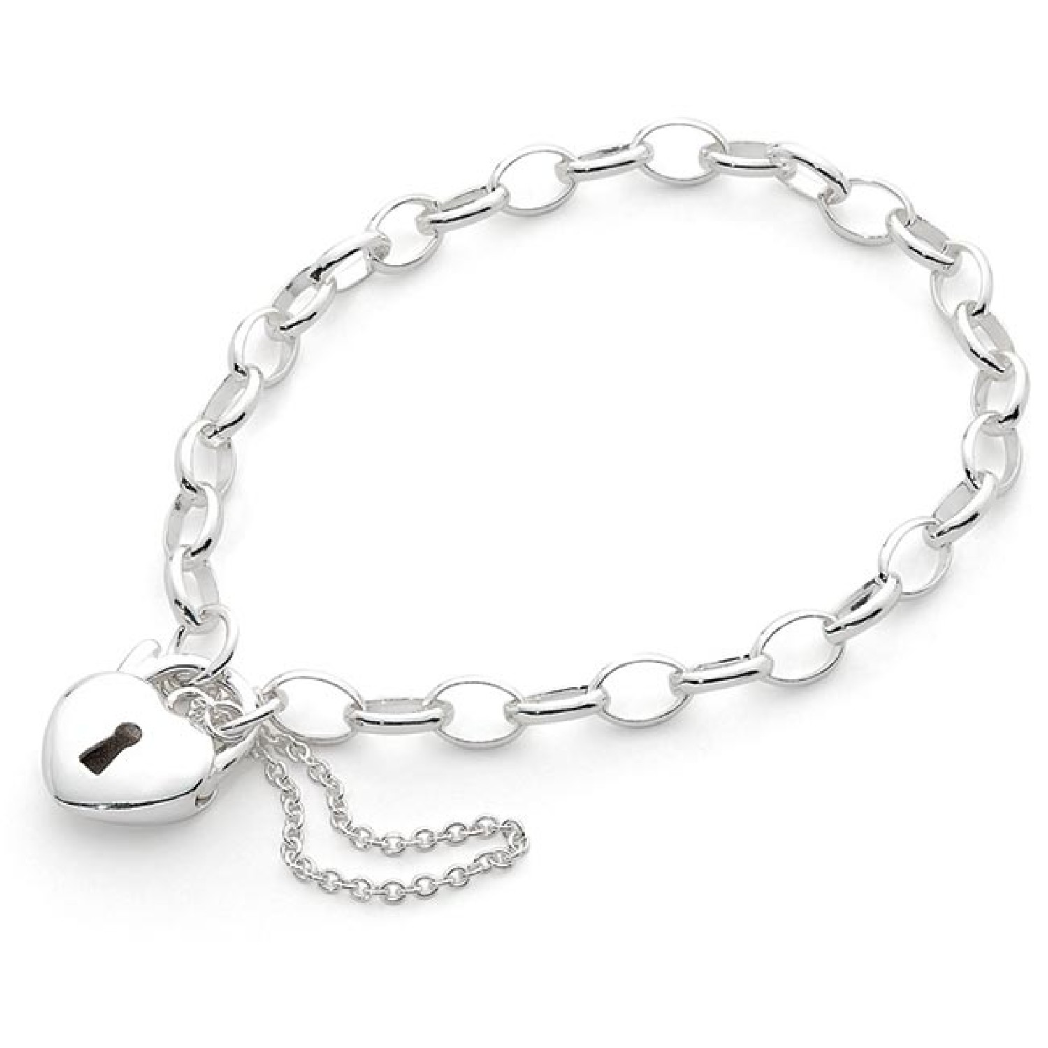 Sterling Silver Padlock Bracelet PN1118 Sterling Silver Padlock Bracelet. A Sterling Silver Padlock Bracelet LAYBUY - Pay it easy, in 6 weekly payments and have it now. Only pay the price of your purchase, when you pay your instalments on time. A late fee may be applied for missed payments @chr