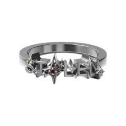 COSMIC PUNK BAND RING - JWL3-25-8