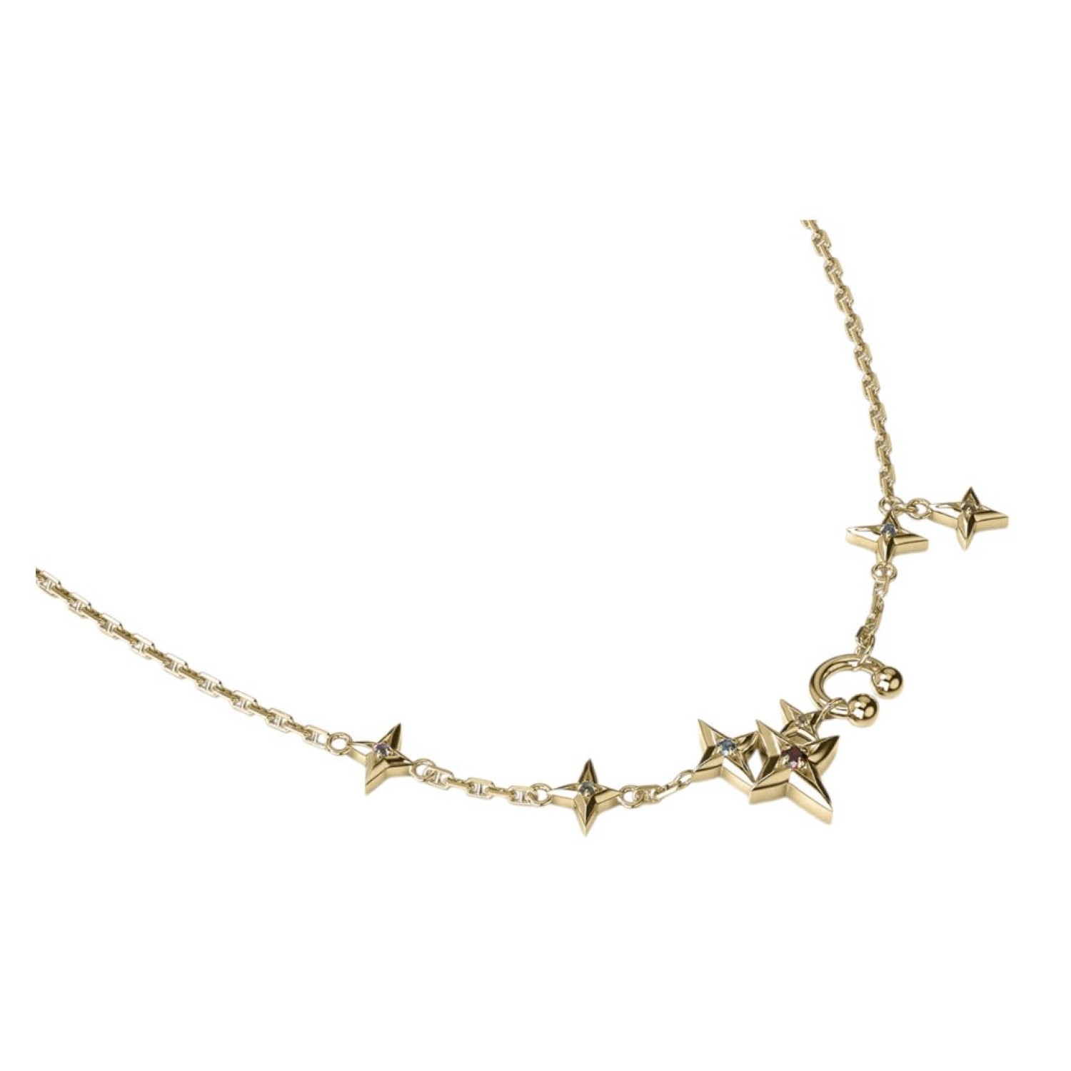 COSMIC PUNK MULTI NECKLACE GOLD PLATED - JWL3-25-11-GP by Stolen Girlfriends Club Jewellery | Christies Jewellery & Watches