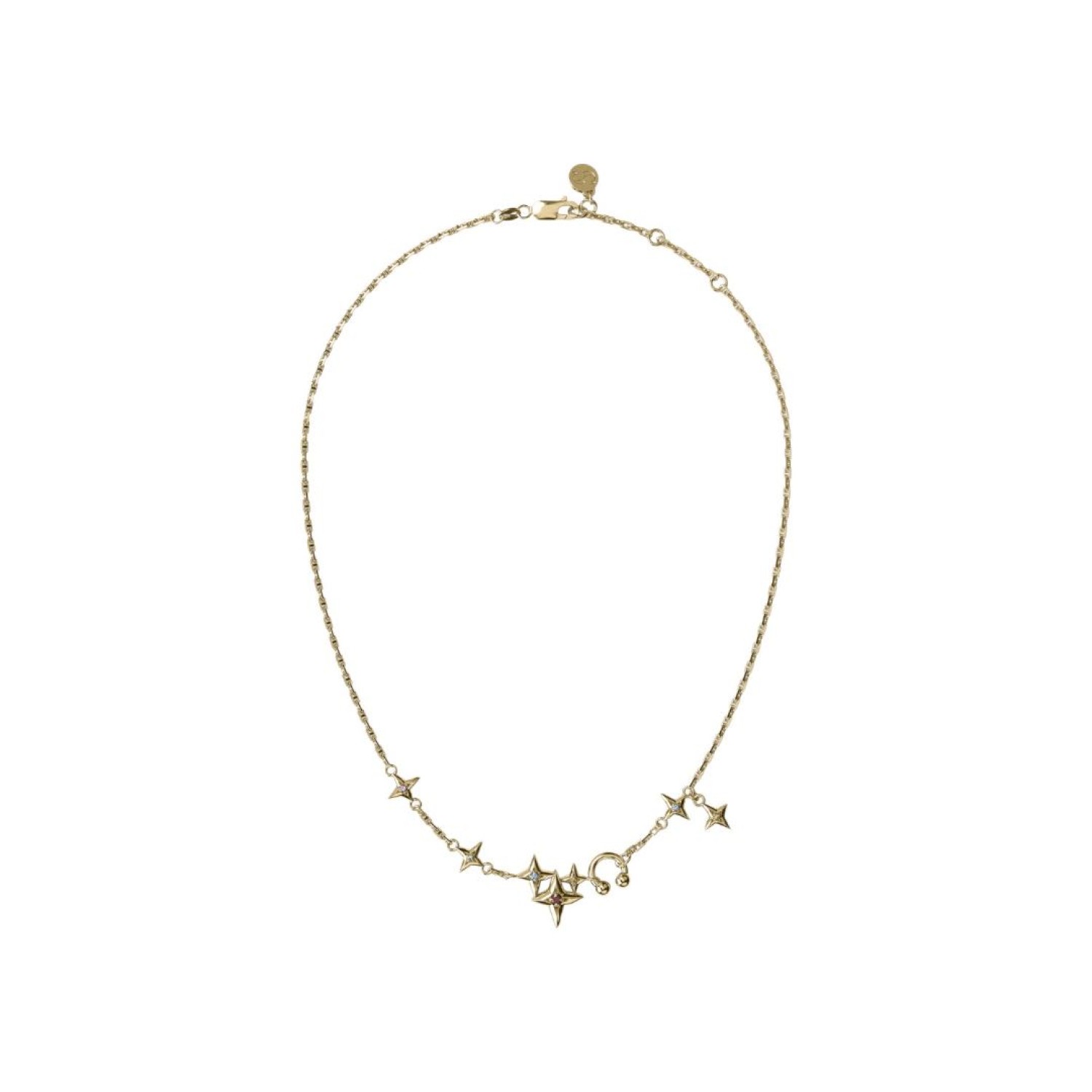 COSMIC PUNK MULTI NECKLACE GOLD PLATED - JWL3-25-11-GP by Stolen Girlfriends Club Jewellery | Christies Jewellery & Watches