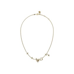 COSMIC PUNK MULTI NECKLACE GOLD PLATED - JWL3-25-11-GP