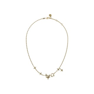 COSMIC PUNK MULTI NECKLACE GOLD PLATED - JWL3-25-11-GP – Stolen