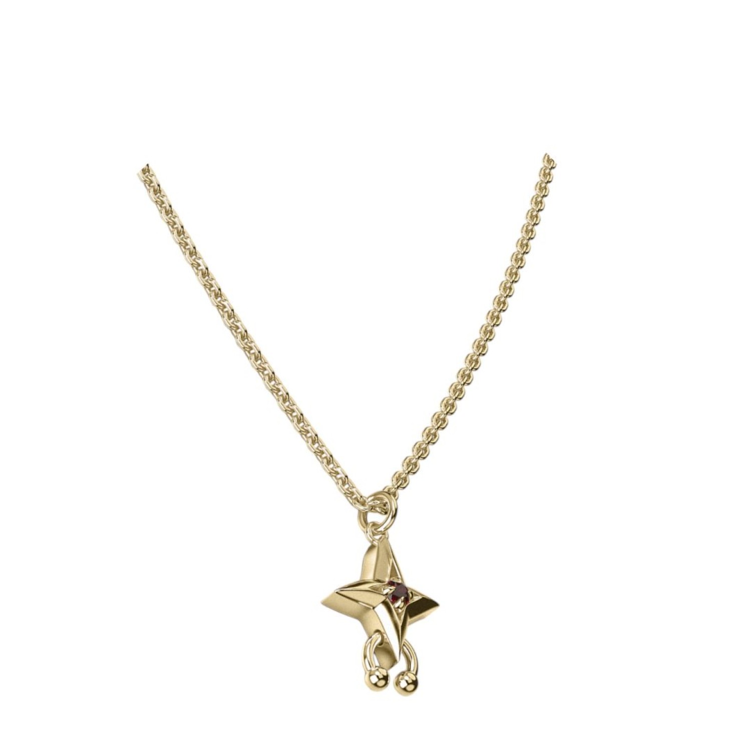 COSMIC PUNK NECKLACE GOLD PLATED - JWL3-25-12-GP – Stolen Girlfriends Club Jewellery | Christies Jewellery & Watches COSMIC PUNK NECKLACE GOLD PLATED - JWL3-25-12-GP by Stolen Girlfriends Club Jewellery | Christies Jewellery & Watches