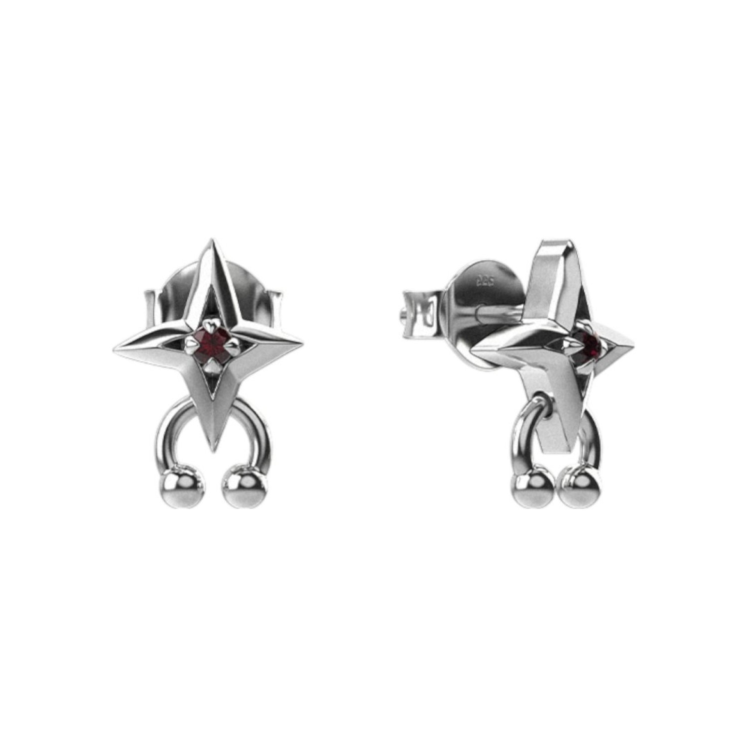 COSMIC PUNK STUD EARRINGS JWL3-25-2 – Stolen Girlfriends Club Jewellery | Christies Jewellery & Watches COSMIC PUNK STUD EARRINGS JWL3-25-2 by Stolen Girlfriends Club Jewellery | Christies Jewellery & Watches
