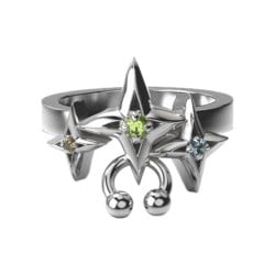 THE COSMIC PUNK MULTI RING - JWL3-25-4