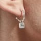 Stolen S-Logo Tag Anchor Earrings JWL1-25-3 – Stolen Girlfriends Club Jewellery | Christies Jewellery & Watches Stolen S-Logo Tag Anchor Earrings JWL1-25-3 by Stolen Girlfriends Club Jewellery | Stolen S-Logo Tag Anchor on Semi hoop with pierced earrings