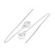 FALLING STOLEN HEART EARRING JWL17008 – Stolen Girlfriends Club Jewellery FALLING STOLEN HEART EARRING JWL17008 by Stolen Girlfriends Club Jewellery | Silver Thread earring with heart