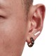 TINY STOLEN BAR EARRINGS - GOLD PLATED – Stolen Girlfriends Club Jewellery TINY STOLEN BAR EARRINGS - GOLD PLATED by Stolen Girlfriends Club Jewellery | Bar shaped earring with Stolen engraved with butterfly fastening
