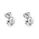 Love Locket Stud Earrings – Romantic Silver Heart Padlock Design Love Locket Stud Earrings by Stolen Girlfriends Club Jewellery | Silver heart-shaped padlock earrings with spikes and 'Stolen' engraving, featuring a polished finish.