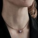 Stolen Talon Necklace Gold Plated – Stolen Girlfriends Club Jewellery | with pink topaz heart pendant Stolen Talon Necklace Gold Plated by Stolen Girlfriends Club Jewellery | with pink topaz heart pendant