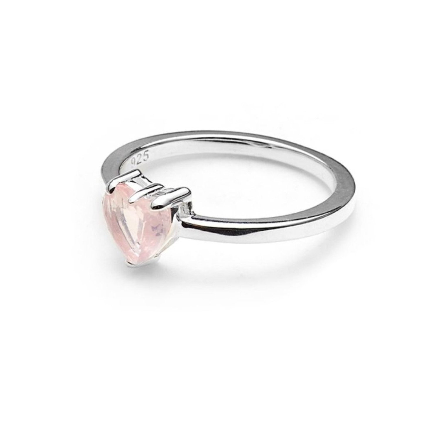 Stolen Talon Ring Silver – Stolen Girlfriends Club Jewellery | with Pink topaz heart Stolen Talon Ring Silver by Stolen Girlfriends Club Jewellery | with Pink topaz heart