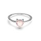 Stolen Talon Ring Silver – Stolen Girlfriends Club Jewellery | with Pink topaz heart Stolen Talon Ring Silver by Stolen Girlfriends Club Jewellery | with Pink topaz heart