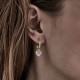 Stolen Talon Anchor Sleeper – Stolen Girlfriends Club Jewellery | Christies Jewellery & Watches Stolen Talon Anchor Sleeper by Stolen Girlfriends Club Jewellery | With Pink Topaz Heart Shape Stone