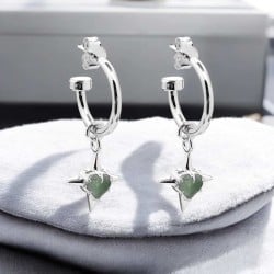 Precious Punk Anchor Earrings