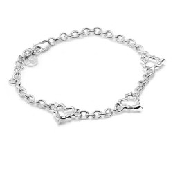 Punk Jagged Heart Bracelet JWL1-25-27