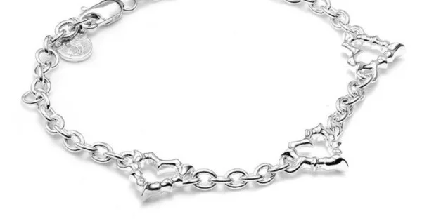 Punk Jagged Heart Bracelet JWL1-25-27 – Stolen Girlfriends Club